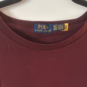 Polo by Ralph Lauren Burgundy Long Sleeve Shirt
